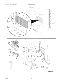 07 - System parts for Frigidaire Freezer LFFU1766GW3 from AppliancePartsPros.com