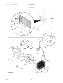 07 - System parts for Frigidaire Freezer PLFU1778ES2 from AppliancePartsPros.com