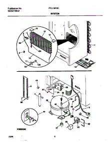 04 - System parts for Frigidaire Freezer FFU16F9CW1 from AppliancePartsPros.com