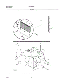 07 - System parts for Frigidaire Freezer FFU20F9GW5 from AppliancePartsPros.com