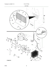 07 - System parts for Frigidaire Freezer PLFU1777DS0 from AppliancePartsPros.com