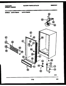 03 - Cabinet Parts parts for Frigidaire Freezer FFU17D9AW2 from AppliancePartsPros.com