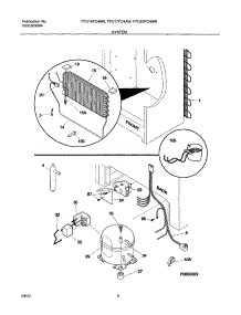 07 - System parts for Frigidaire Freezer FFU17FC4AW1 from AppliancePartsPros.com