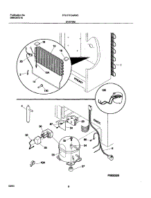 07 - System parts for Frigidaire Freezer FFU17FC4AW3 from AppliancePartsPros.com