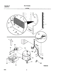 07 - System parts for Frigidaire Freezer FFU17FC8CW0 from AppliancePartsPros.com