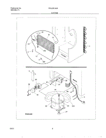 07 - System parts for Frigidaire Freezer FFU20F3AW0 from AppliancePartsPros.com