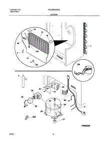 07 - System parts for Frigidaire Freezer FFU20FC6AW3 from AppliancePartsPros.com