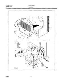 07 - System parts for Frigidaire Freezer FFU20FG6AW0 from AppliancePartsPros.com