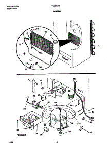 04 - System parts for Frigidaire Freezer FFU20G9FW1 from AppliancePartsPros.com