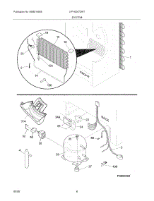 07 - System parts for Frigidaire Freezer LFFH2067DW7 from AppliancePartsPros.com