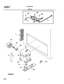 07 - System parts for Frigidaire Freezer FFC15K3CW0 from AppliancePartsPros.com