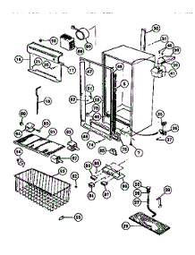 03 - Interior parts for Frigidaire Freezer UFP19NL2 from AppliancePartsPros.com