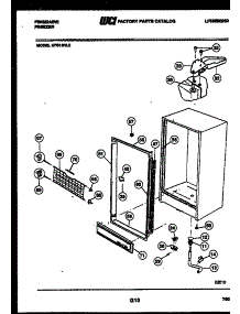 03 - Cabinet Parts parts for Frigidaire Freezer UFS19NL2 from AppliancePartsPros.com