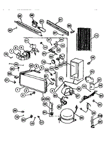 04 - Unit parts for Frigidaire Freezer UFP19NL2 from AppliancePartsPros.com