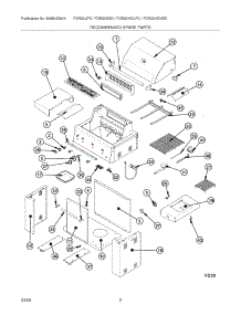 03 - Recommended Spare Parts parts for Frigidaire Grill FDR30NGDC from AppliancePartsPros.com