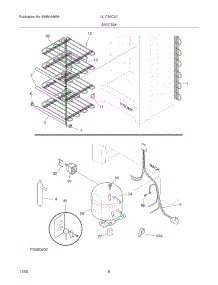 07 - System parts for Crosley Freezer UL1793CA7 from AppliancePartsPros.com