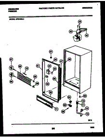 03 - Cabinet Parts parts for Frigidaire Freezer UFS19NL4 from AppliancePartsPros.com