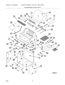 03 - Recommended Spare Parts parts for Frigidaire Grill FD30LPDC from AppliancePartsPros.com