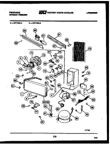 04 - System And Automatic Defrost Parts parts for Frigidaire Freezer UFP16DL5 from AppliancePartsPros.com