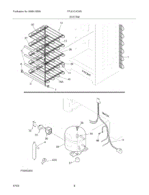 07 - System parts for Frigidaire Freezer FFU21C4CW3 from AppliancePartsPros.com