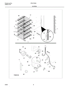 04 - System parts for Frigidaire Freezer FFU21D9GW0 from AppliancePartsPros.com