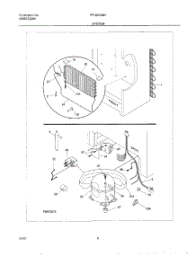 07 - System parts for Frigidaire Freezer FFU20G9HW3 from AppliancePartsPros.com