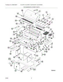 03 - Recommended Spare Parts parts for Frigidaire Grill GL44HONGDC from AppliancePartsPros.com