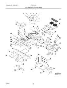 03 - Unit parts for Frigidaire Grill FD27NKEC from AppliancePartsPros.com
