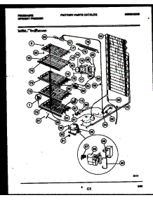 04 - System And Electrical Parts parts for Frigidaire Freezer FFU21M7AW2 from AppliancePartsPros.com