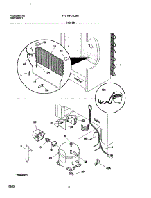 07 - System parts for Frigidaire Freezer FFU14FC4CW0 from AppliancePartsPros.com