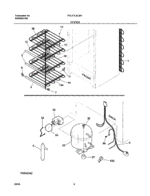 07 - System parts for Frigidaire Freezer FFU17C4CW1 from AppliancePartsPros.com