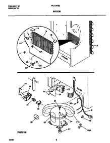 04 - System parts for Frigidaire Freezer FFU17F9GW0 from AppliancePartsPros.com