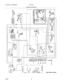 08 - Wiring Schematic parts for Frigidaire Microwave FMV156DBB from AppliancePartsPros.com