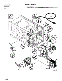 04 - Functional parts for Frigidaire Microwave FMT103T1W2 from AppliancePartsPros.com