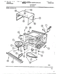 Tappan Microwave parts for Frigidaire Microwave 56-2180 from AppliancePartsPros.com