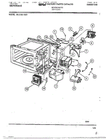 Tappan Microwave Page 2 parts for Frigidaire Microwave 56-2180 from AppliancePartsPros.com