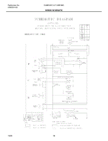 16 - Wiring Schematic parts for Frigidaire Microwave GLMB186CS1 from AppliancePartsPros.com