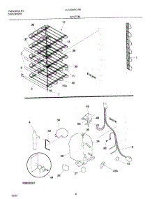 07 - System parts for Frigidaire Freezer UL5000ECW5 from AppliancePartsPros.com