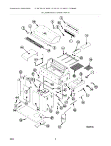 03 - Recommended Spare Parts parts for Frigidaire Grill GL38LKEC from AppliancePartsPros.com