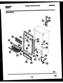03 - Cabinet Parts parts for Frigidaire Freezer UF21NL4 from AppliancePartsPros.com