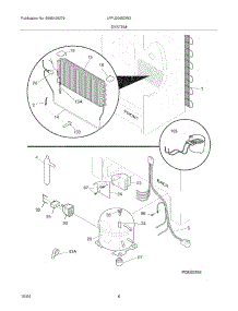 07 - System parts for Frigidaire Freezer LFFU2065DW2 from AppliancePartsPros.com