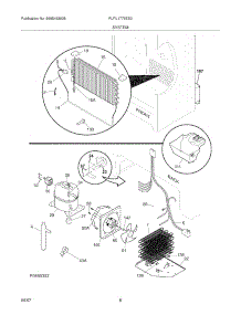 07 - System parts for Frigidaire Freezer PLFU1778ES3 from AppliancePartsPros.com
