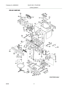 03 - Oven,Cabinet parts for Frigidaire Microwave CGLMV169GSB from AppliancePartsPros.com