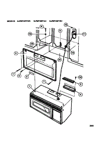 02 - Installation parts for Frigidaire Microwave FMT106T1B1 from AppliancePartsPros.com