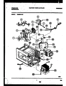 06 - Power Control parts for Frigidaire Microwave FMS084T1B1 from AppliancePartsPros.com