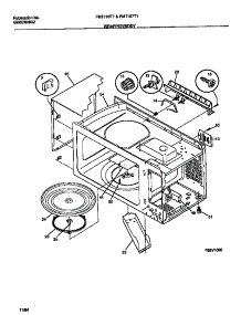 05 - Wrapper / Body parts for Frigidaire Microwave FMT103T1W1 from AppliancePartsPros.com