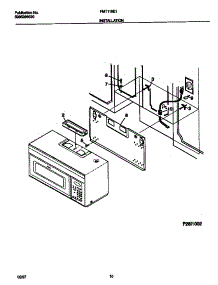 06 - Installation parts for Frigidaire Microwave FMT118E1W0 from AppliancePartsPros.com