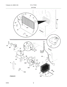 07 - System parts for Frigidaire Freezer PLFU1778ES1 from AppliancePartsPros.com