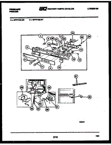 05 - Interior And Control Parts parts for Frigidaire Freezer UFPF10ILW0 from AppliancePartsPros.com