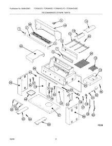 03 - Recommended Spare Parts parts for Frigidaire Grill FDR38LPDC from AppliancePartsPros.com